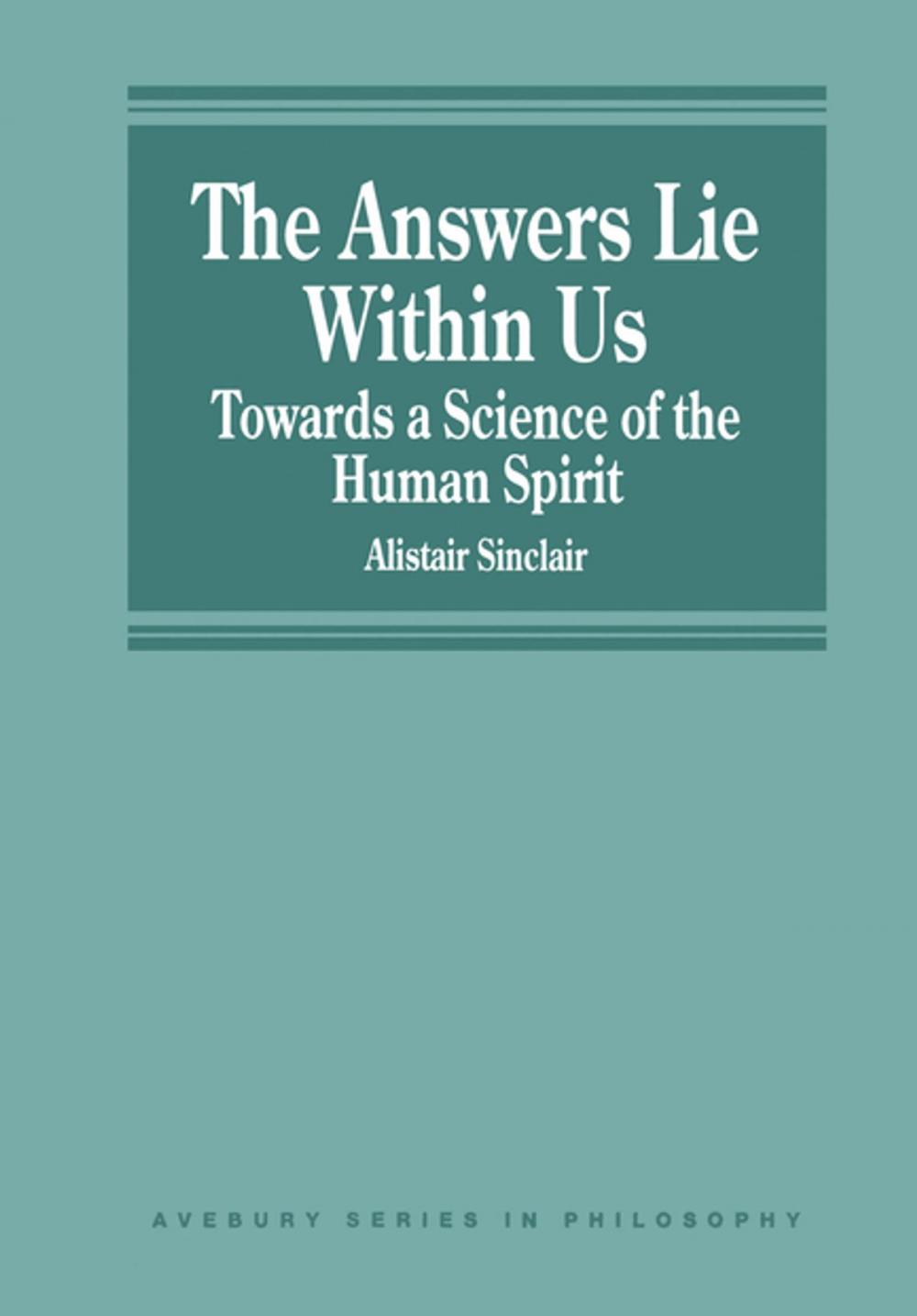 Big bigCover of The Answers Lie Within Us