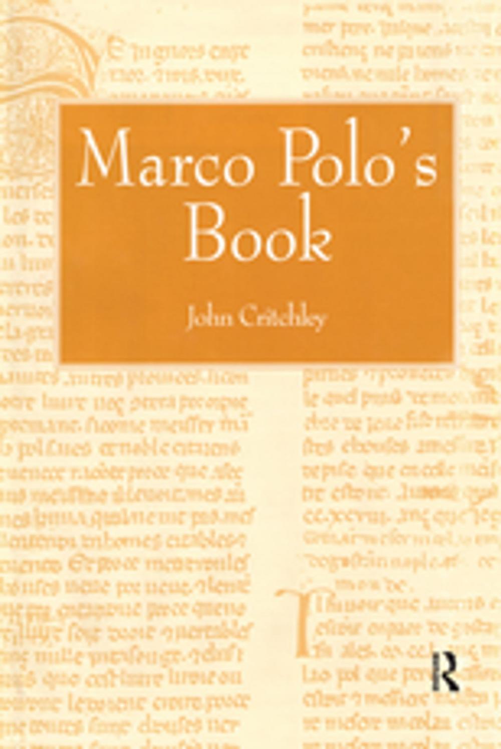 Big bigCover of Marco Polo’s Book