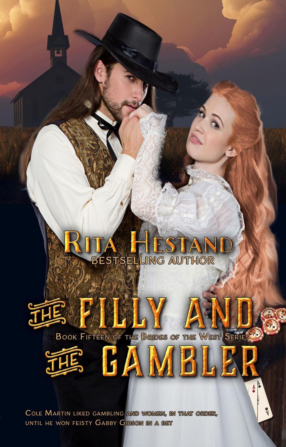 Big bigCover of The Filly & the Gambler (Book Fifteen of Brides of the West Series)