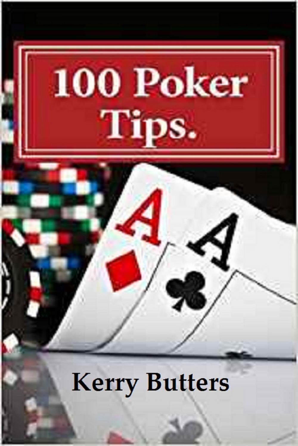 Big bigCover of 100 Poker Tips.