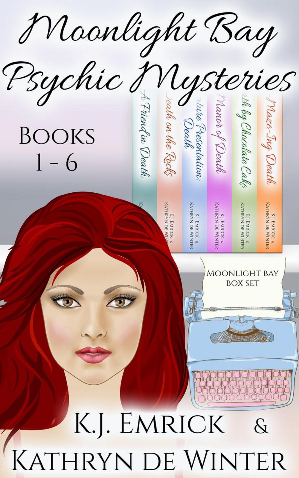 Big bigCover of Moonlight Bay Psychic Mysteries Books 1-6