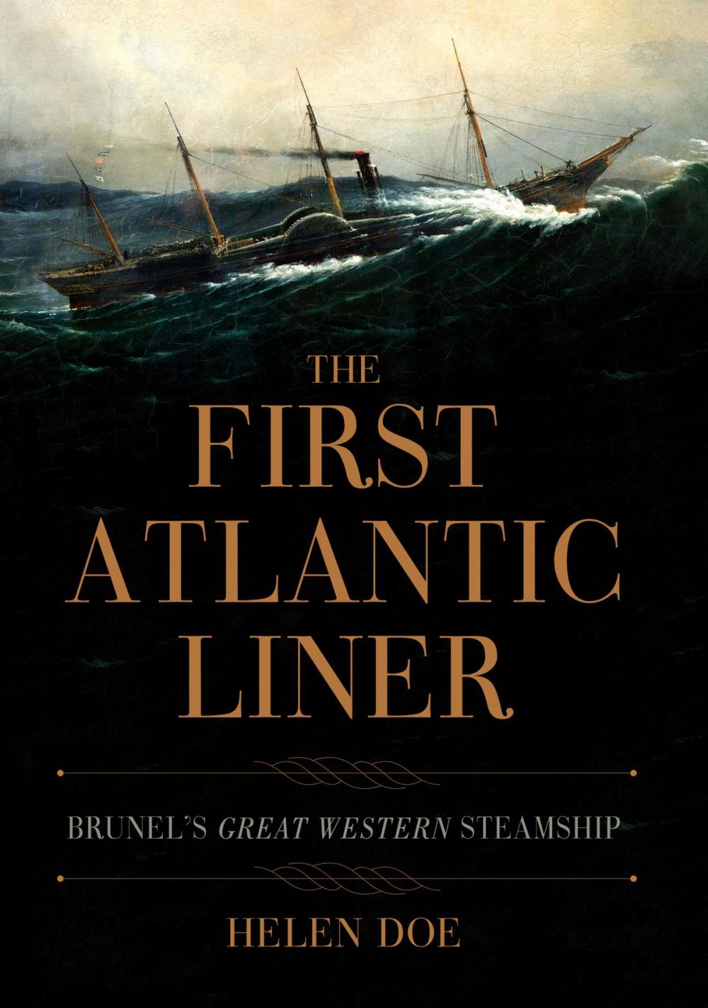 Big bigCover of The First Atlantic Liner