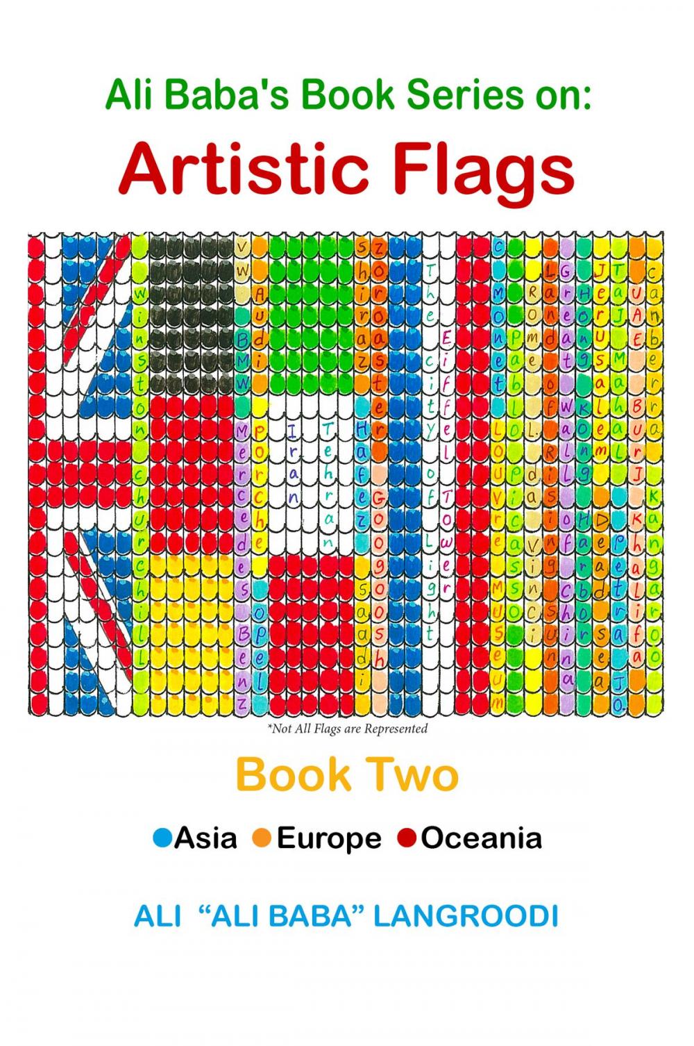 Big bigCover of Ali Baba's Book Series on: Artistic Flags - Book Two: Asia. Europe. Oceania