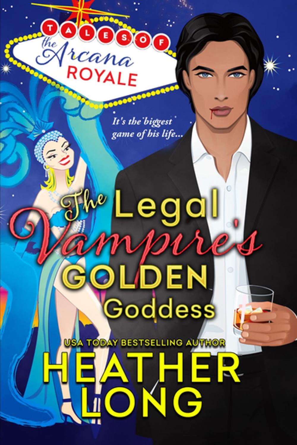Big bigCover of The Legal Vampire's Golden Goddess