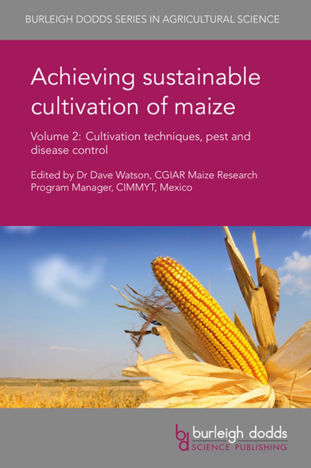 Big bigCover of Achieving sustainable cultivation of maize Volume 2