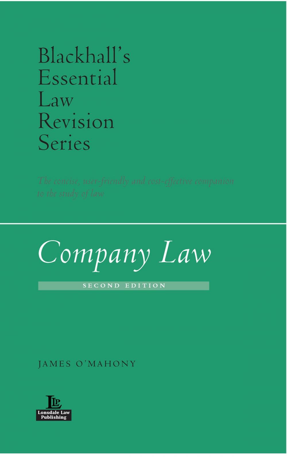Big bigCover of Company Law (2nd edition, 2017)