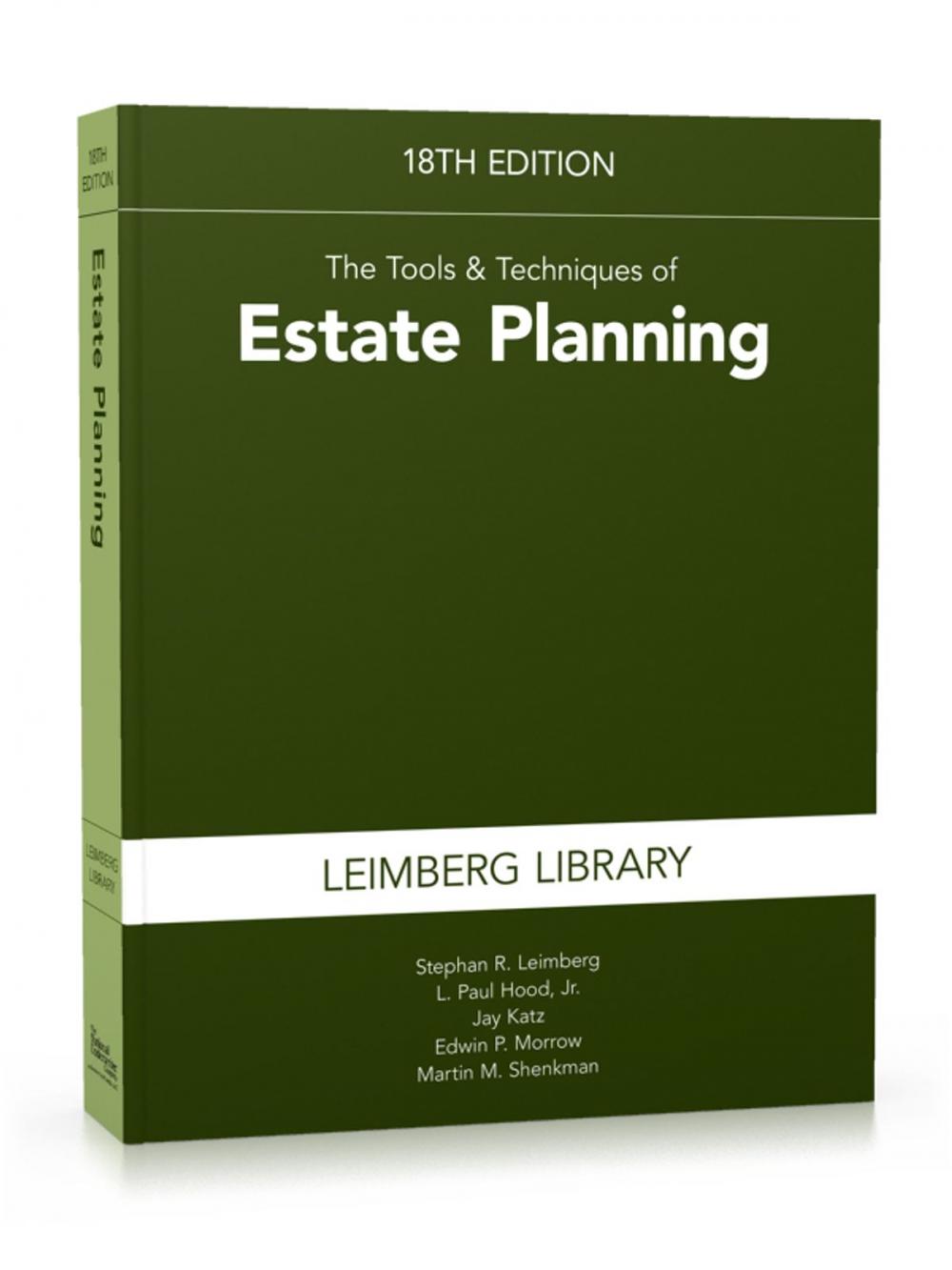 Big bigCover of Tools & Techniques of Estate Planning, 18th Edition