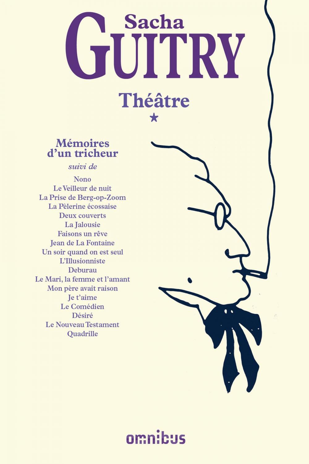 Big bigCover of Théâtre, Mémoires d'un tricheur T1 (nouvelle édition)