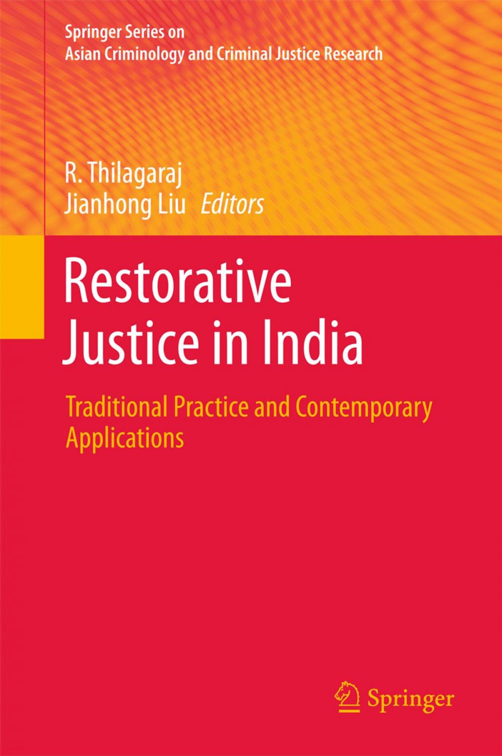 Big bigCover of Restorative Justice in India