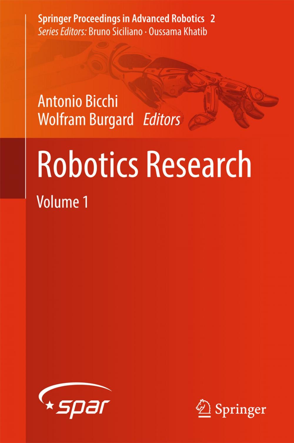 Big bigCover of Robotics Research
