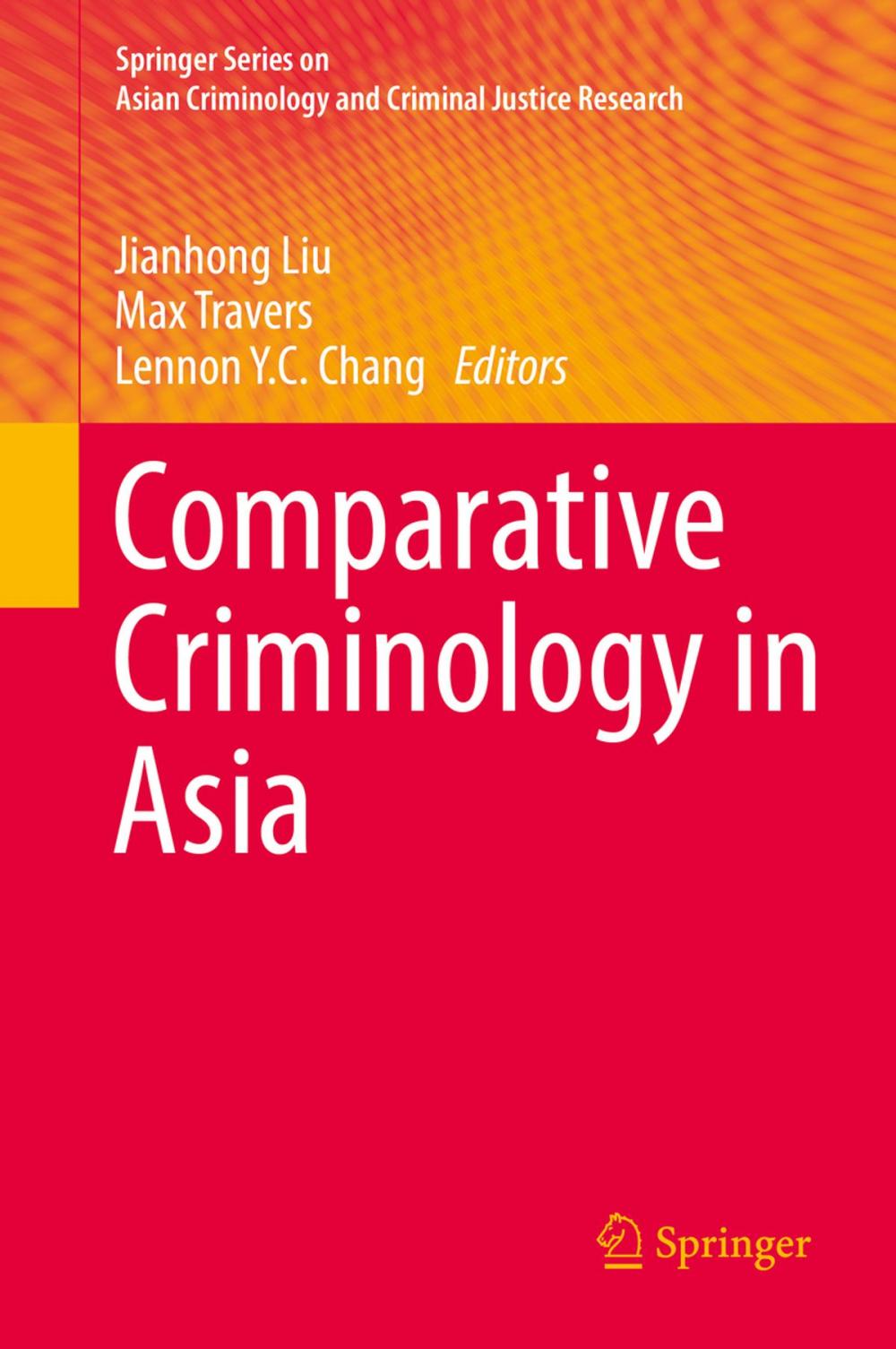 Big bigCover of Comparative Criminology in Asia