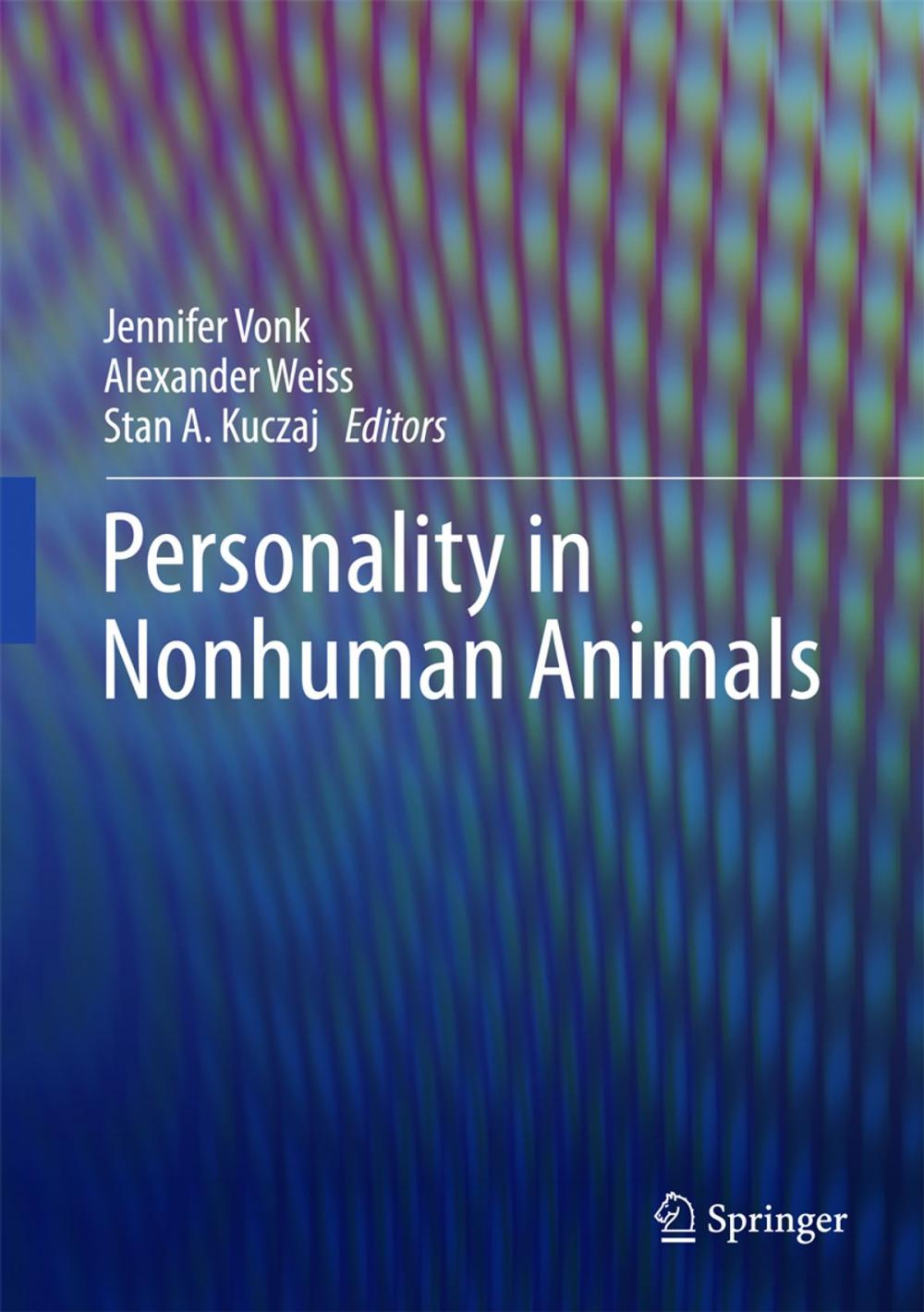 Big bigCover of Personality in Nonhuman Animals