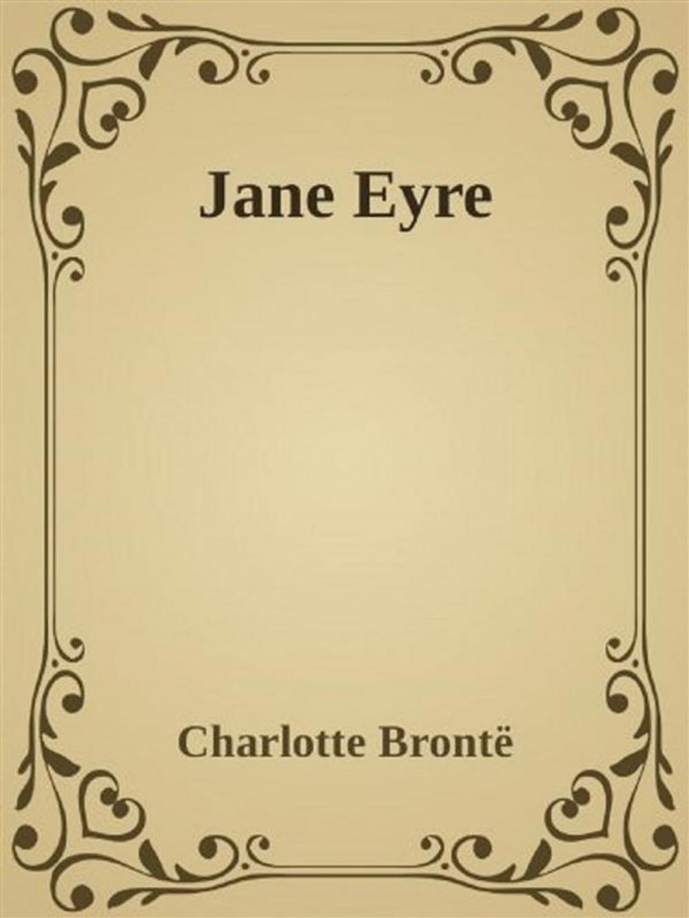 Big bigCover of - Jane Eyre -