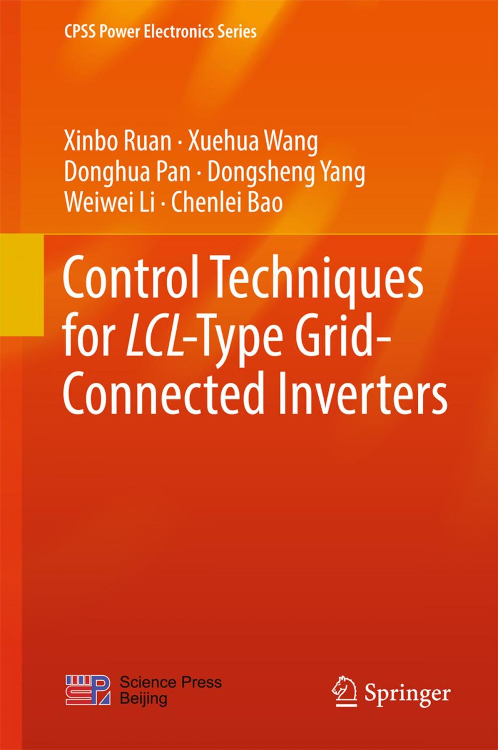 Big bigCover of Control Techniques for LCL-Type Grid-Connected Inverters