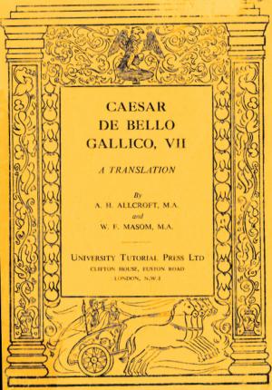 Book cover of Caesar De bello Gallico, VII