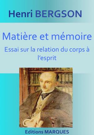 Book cover of Matière et mémoire