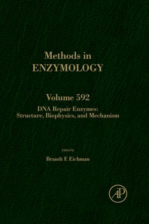 Cover of the book DNA Repair Enzymes: Structure, Biophysics, and Mechanism by Rafael Yanushevsky, Camilla Yanushevsky