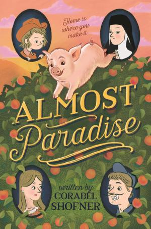Cover of the book Almost Paradise by Gennifer Albin, Elizabeth Fama, Lish McBride, Marie Rutkoski, Ann Aguirre, Caragh M. O'Brien