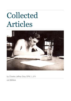 Book cover of Collected Articles