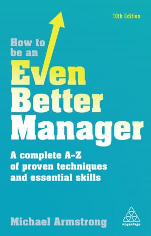 Book cover of How to be an Even Better Manager