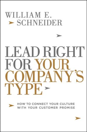 Cover of the book Lead Right for Your Company's Type by Dantar P. Oosterwal