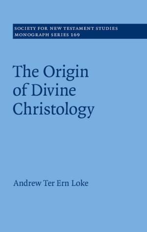 Cover of the book The Origin of Divine Christology by Ronald K. L. Collins, David M.  Skover