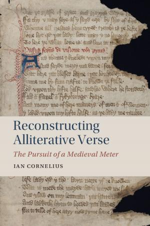 Cover of the book Reconstructing Alliterative Verse by 