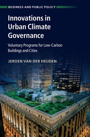 Cover of the book Innovations in Urban Climate Governance by Sean McConnell