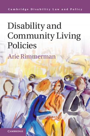Book cover of Disability and Community Living Policies