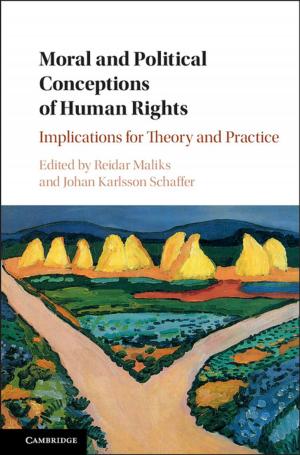 Cover of the book Moral and Political Conceptions of Human Rights by Dennis C. Mueller