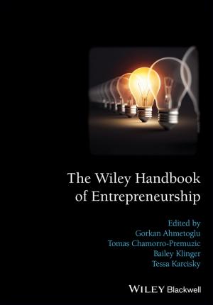 Cover of the book The Wiley Handbook of Entrepreneurship by 