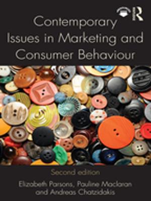 Cover of the book Contemporary Issues in Marketing and Consumer Behaviour by Werner Stark