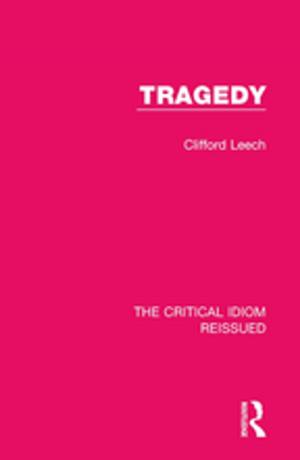 Cover of the book Tragedy by Peter Sandby-Thomas