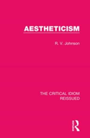 Cover of the book Aestheticism by Valerie Symes