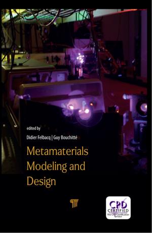 Cover of the book Metamaterials Modelling and Design by Jagriti Narang, C.S. Pundir