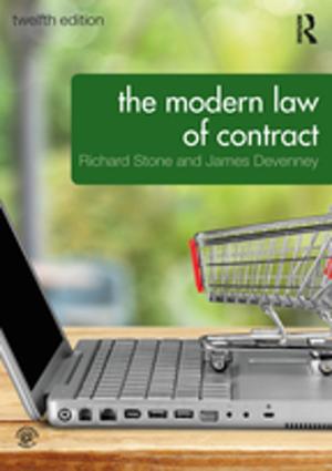 Cover of the book The Modern Law of Contract by Andrew Rowell