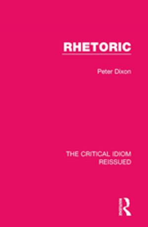 Cover of the book Rhetoric by Judith  K De Jong