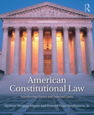 Book cover of American Constitutional Law