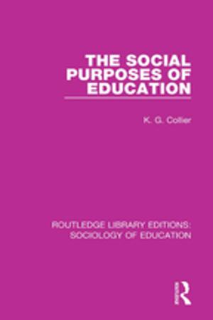 Cover of the book The Social Purposes of Education by 