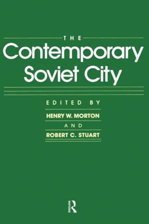Cover of the book The Contemporary Soviet City by Sarah Shaver Hughes, Brady Hughes