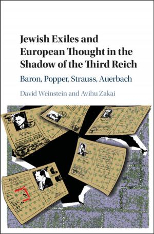 Cover of the book Jewish Exiles and European Thought in the Shadow of the Third Reich by Hevina S. Dashwood