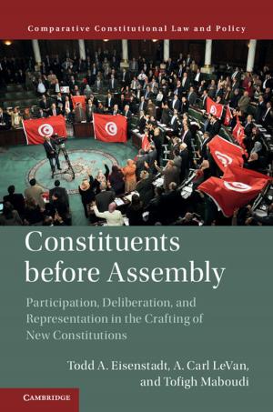 Cover of the book Constituents Before Assembly by David L. Carlson
