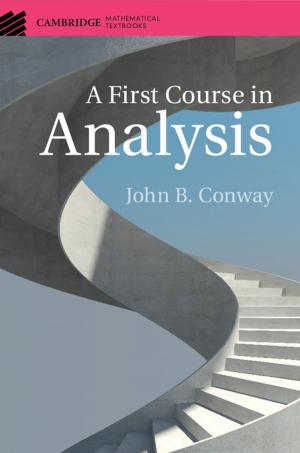 Cover of the book A First Course in Analysis by James W. Garson