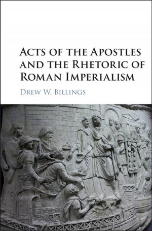 Book cover of Acts of the Apostles and the Rhetoric of Roman Imperialism