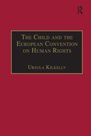 Cover of the book The Child and the European Convention on Human Rights by Sheldon Christopher