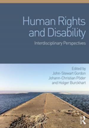 Cover of the book Human Rights and Disability by Lawrence A. Boland