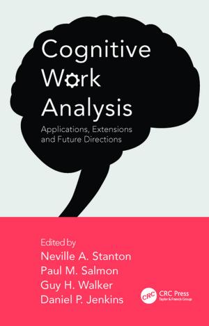 Cover of the book Cognitive Work Analysis by Nicola Bianchi