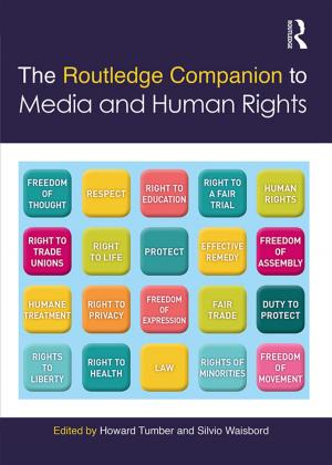 Cover of the book The Routledge Companion to Media and Human Rights by Peter MacDonald Eggers, Simon Picken
