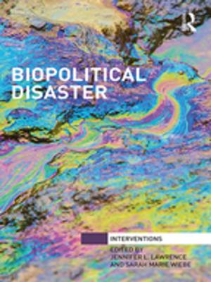 Cover of the book Biopolitical Disaster by Christine Piper
