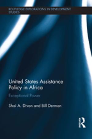 Cover of the book United States Assistance Policy in Africa by Etta R. Hollins